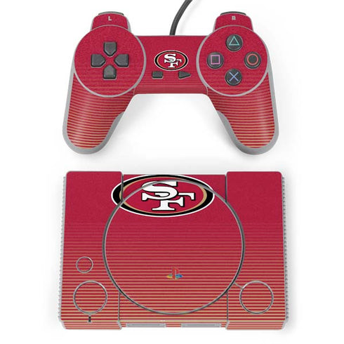 NFL San Francisco 49ers Breakaway PlayStation Classic Bundle Skin